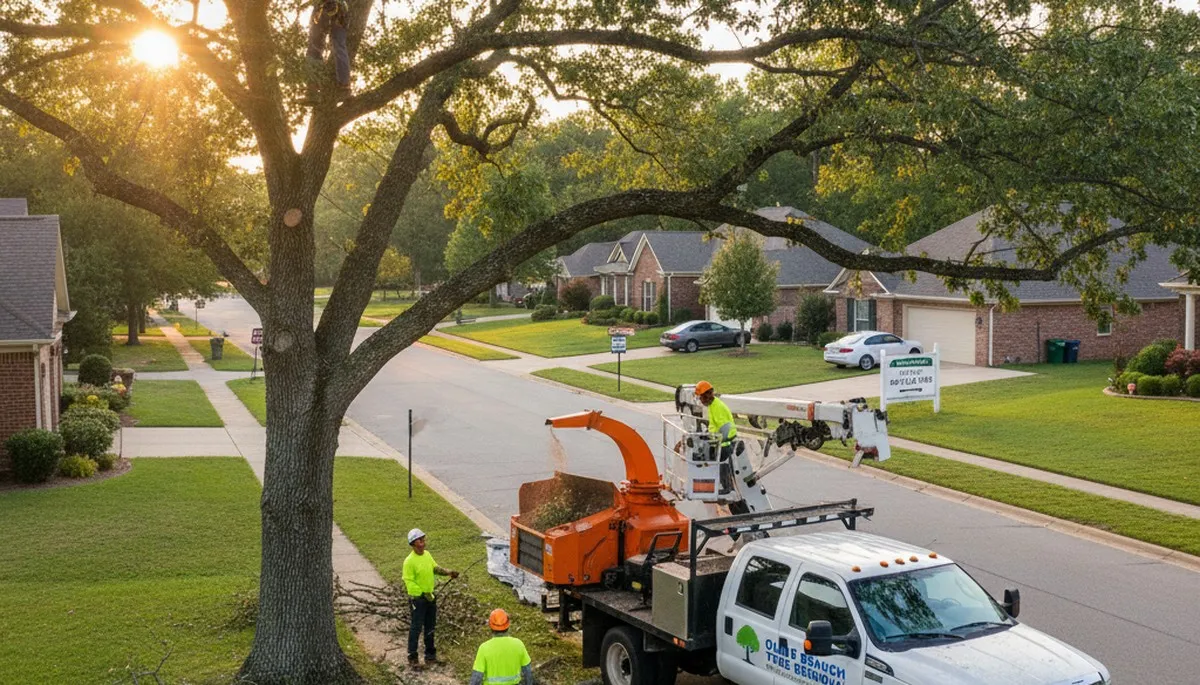 Professional tree removal service in Memphis TN by certified local arborists